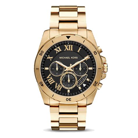 michael kors black men's watches|Michael Kors men's gold watch.